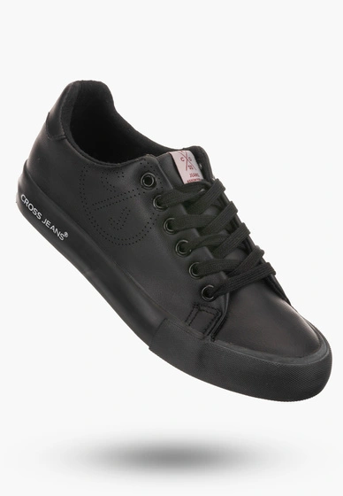 Buty Damskie Cross Jeans Czarne Trampki JJ2R4054C