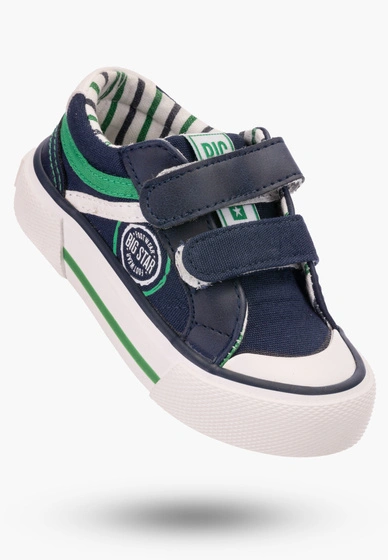 Buty Chłopięce Big Star Sneakersy na rzepy JJ374315