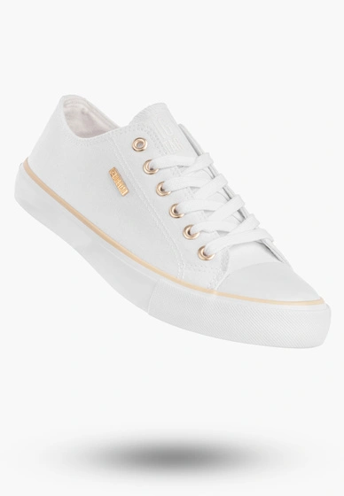 Trampki Damskie BIG STAR Buty Klasyczne Sportowe Białe TT274772