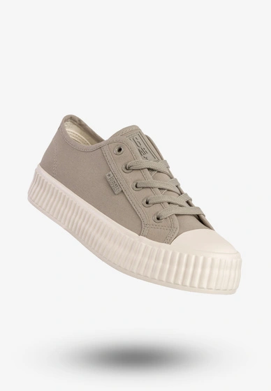 Trampki Damskie BIG STAR Sportowe Buty Na Platformie Szare RR274779