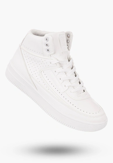 Buty Męskie BIG STAR Trampki Ocieplane Białe OO174553