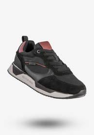 Sneakersy Męskie BIG STAR Buty Sportowe Czarne NN174350