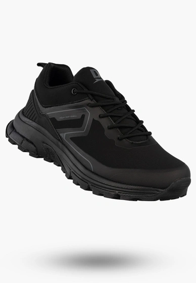 Buty Trekkingowe Sportowe Męskie Sneakersy Niskie Czarne DK Dakar